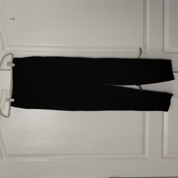 Caché black high waisted pants size 8 vintage zip back - Picture 1 of 10